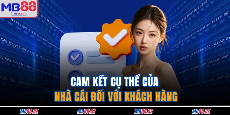 Điều Khoản Và Điều Kiện 3 Cam kết cụ thể của nhà cái đối với khách hàng
